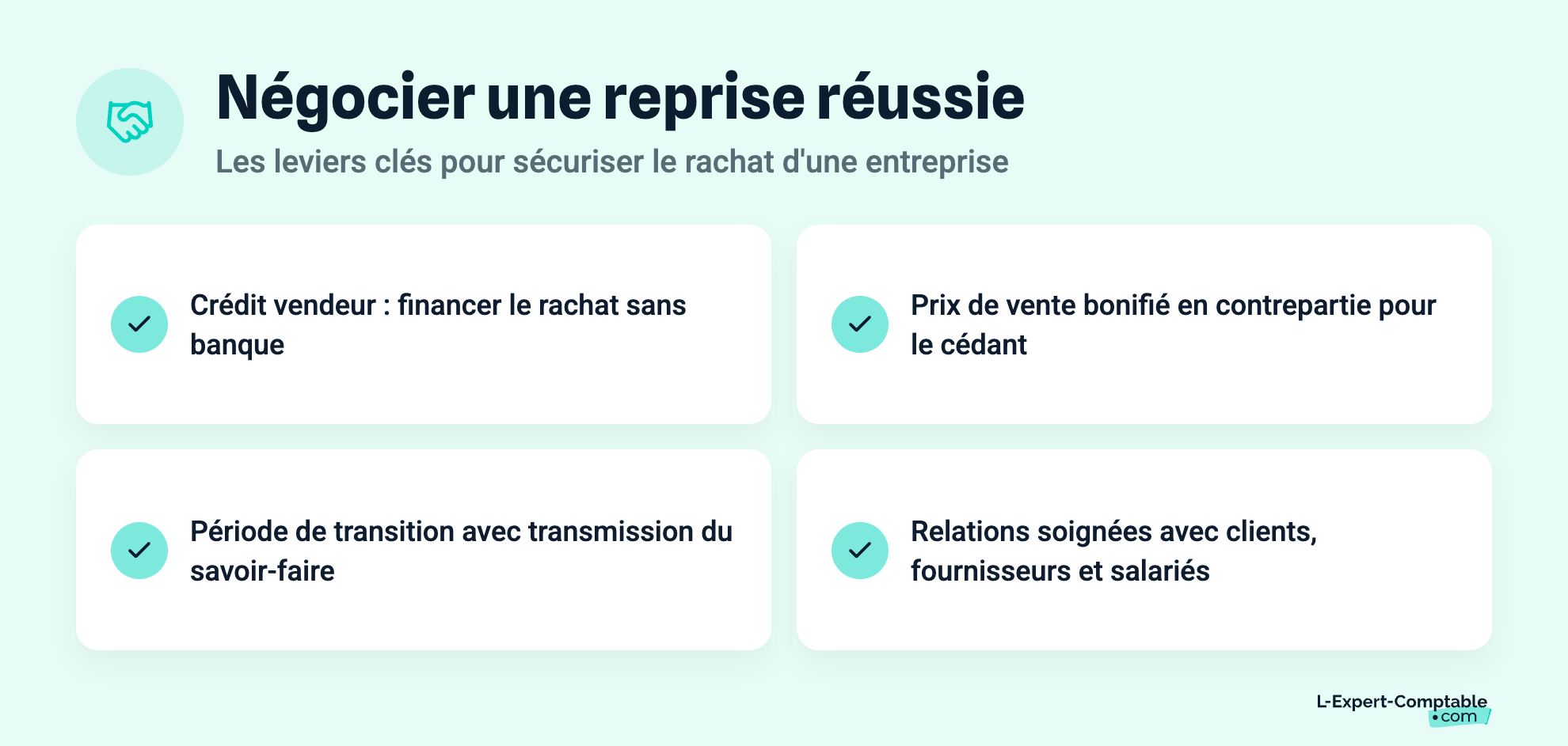 Négocier une reprise réussie